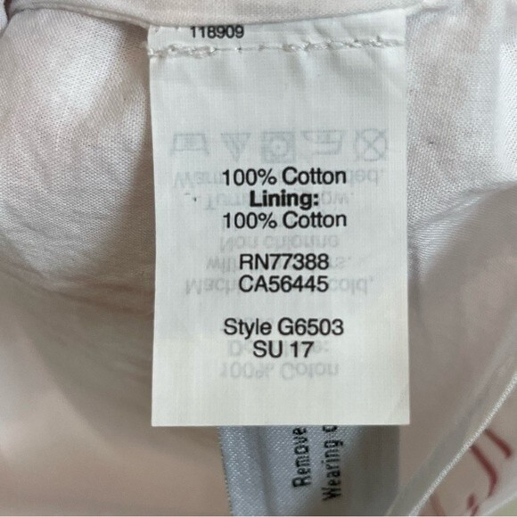 Madewell Rose Stripe Cold Shoulder Dress sz Medium - Picture 11 of 11